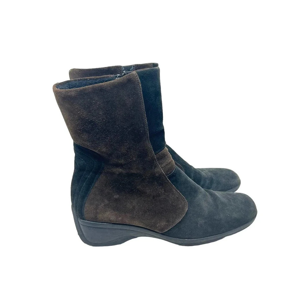 Aquatalia Snow Boots Patchwork Winter Waterproof … - image 4